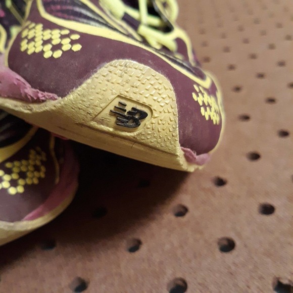 New Balance 1400 Purple/Yellow Size 8 EUC - Picture 4 of 6